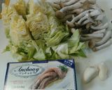 簡単☆アンチョビと春キャベツのパスタ作り方1写真