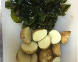 まるごとじゃがいもの磯の香ごまドレサラダ作り方1写真