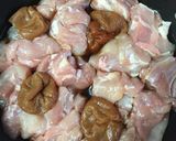 鶏肉の生姜はちみつ梅味噌煮作り方2写真