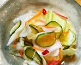 彩り野菜の甘酢漬け作り方4写真