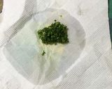 生パセリを乾燥させる方法☆作り方1写真