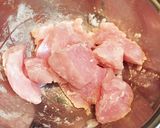 鶏むね肉と大根の甘酢とろみあん（ネギ）作り方4写真