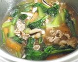 簡単!小松菜の中華丼♪作り方6写真