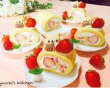 簡単♡米粉のふわふわロールケーキ作り方13写真