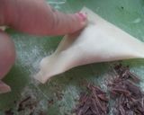 チョコレートワンタン揚げ作り方3写真