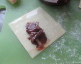 チョコレートワンタン揚げ作り方7写真
