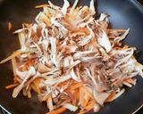 新じゃがと舞茸のきんぴら作り方6写真