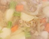 鶏肉とかぶのトマトクリームシチュー作り方3写真