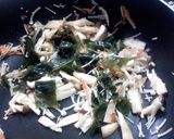 きのこわかめソテーのホットドッグ作り方4写真