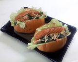 きのこわかめソテーのホットドッグ作り方5写真