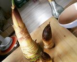 筍としらすの味噌汁作り方1写真