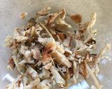 残り魚救済！醤油おにぎり✧*｡作り方1写真