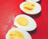 ちょっとの手間でおしゃれに見えるゆで卵♡作り方1写真