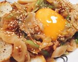 残り物救済レシピ♡ポテトチキンねぎ味噌作り方3写真