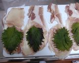 大葉と豚肉でサルティンボッカ作り方2写真