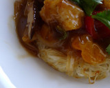 鱈(Cod)のあんかけ焼きそうめん南蛮風作り方12写真