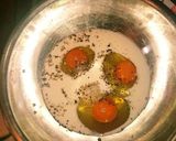 手抜き　ジップロック湯煎オムレツ作り方1写真