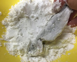 簡単おつまみ☆豆アジ唐揚げのポン酢和え作り方3写真