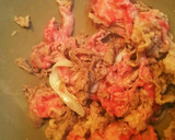 牛小間肉で経済的。我が家のすき焼き風。作り方3写真