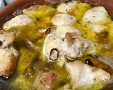 男料理!簡単おつまみ☆むね肉のアヒージョ作り方3写真