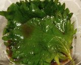 生ワカメ（漣ちゃんの）大葉巻き♪作り方1写真