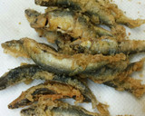 簡単♪天ぷら粉で鮎の唐揚げ　青のり風味作り方3写真