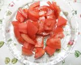 まるごとトマトの野菜たっぷりサラダ作り方3写真