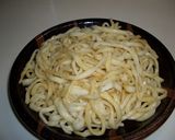 ☆花かつおたっぷりの焼きうどん作り方1写真