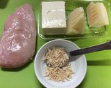 筍と豆腐の和風チキンナゲット作り方1写真