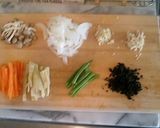 玄米と野菜の春巻き作り方1写真