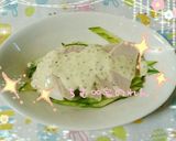 胡瓜と鶏ハムのマヨ粒マスタードソースかけ作り方6写真
