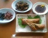 玄米と野菜の春巻き作り方8写真