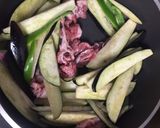 ナスとピーマンの味噌炒め作り方3写真
