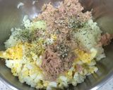 簡単！ツナとゆで卵のコロッケ作り方2写真
