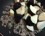 ご飯が進む♪茄子ピーマン豚挽肉の香味炒め作り方3写真