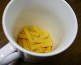 レンジで簡単！トマトパスタ(災害時にも)作り方1写真