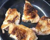 鶏肉のチューハイ煮込み塩レモンソース作り方4写真