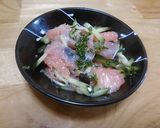 生ハムとグレープフルーツのサラダ作り方3写真