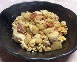 たけのこの炒り豆腐作り方7写真