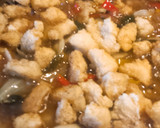 鱈(Cod)のあんかけ焼きそうめん南蛮風作り方11写真