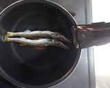 かます煮干しとわさび漬けのリゾット作り方1写真