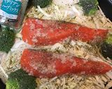 フライパン１つ★鮭と野菜たっぷり蒸し焼き作り方3写真