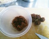 山芋とネギの梅肉炒め作り方2写真
