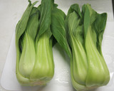 青梗菜たっぷりまるごとレンジ蒸し作り方1写真