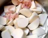 鶏胸肉と蕪の煮物　〜材料二つだけ作り方2写真