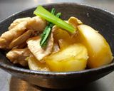 鶏胸肉と蕪の煮物　〜材料二つだけ作り方5写真