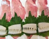 たけのこと大葉の肉巻き作り方2写真