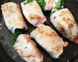 たけのこと大葉の肉巻き作り方3写真