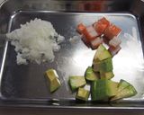 トマトまるごとサラダ～中に秘密が^^作り方2写真