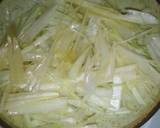 菜の花と春菊のゴマだれ冷やし麺作り方1写真